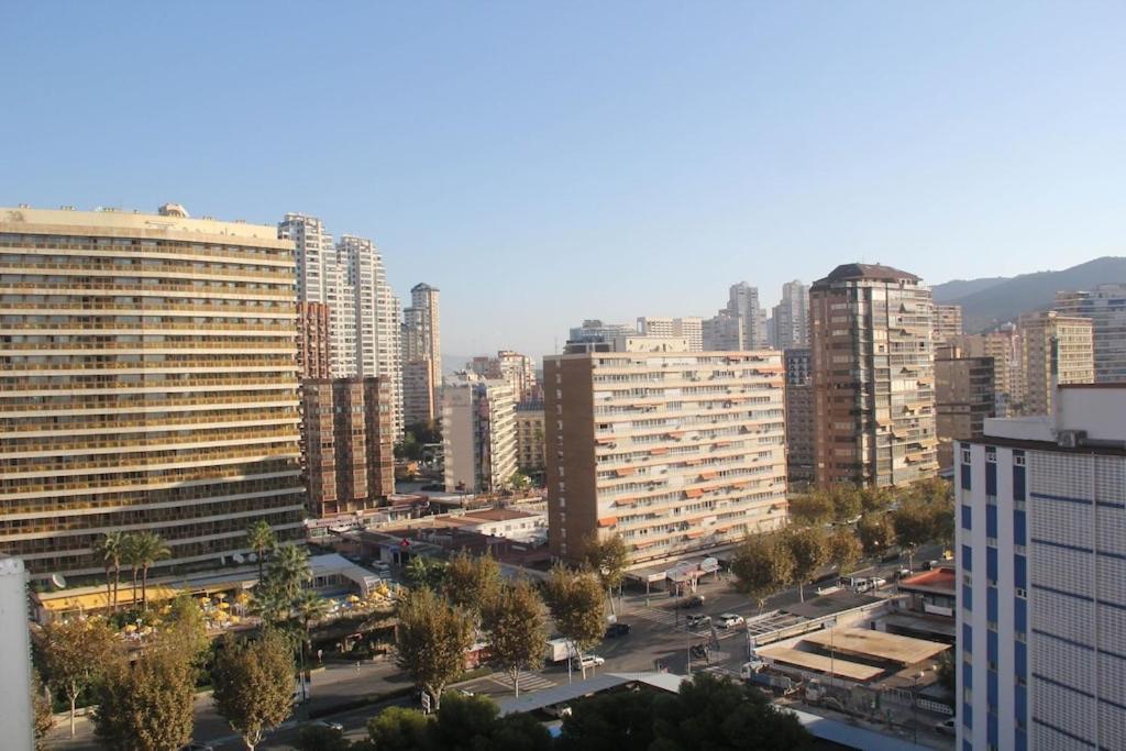 Apartamento Torre Yago, primera línea de playa para 6 personas Benidorm Exterior foto
